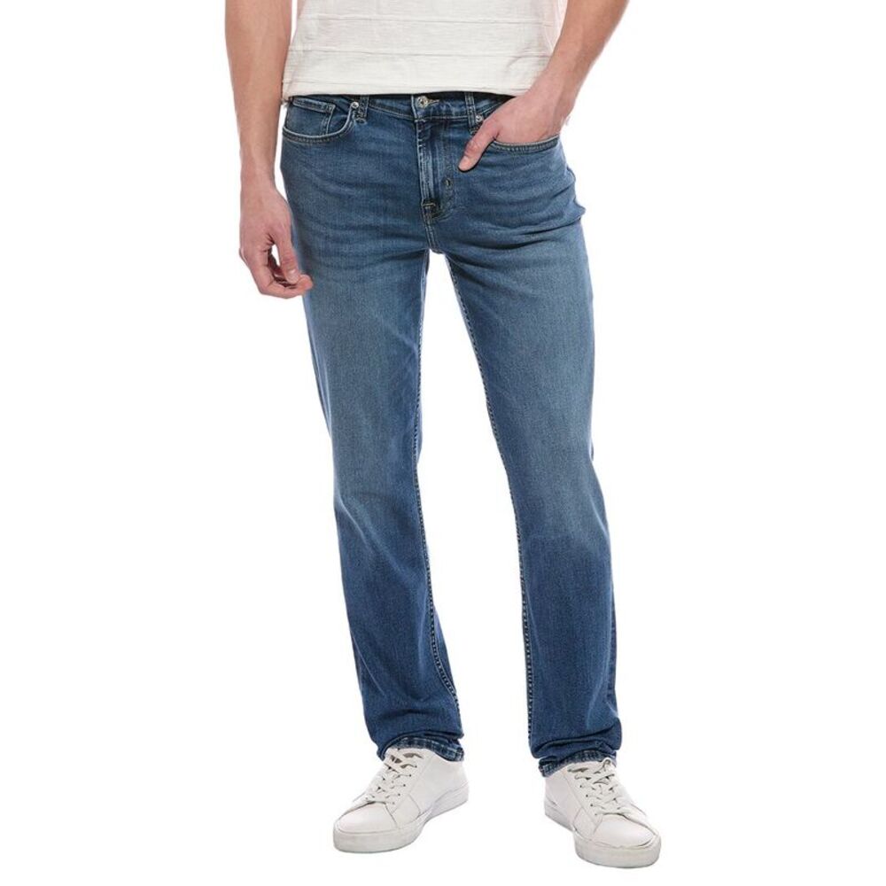 7 For All Mankind Mens Slimmy Fishers Jean, Blue